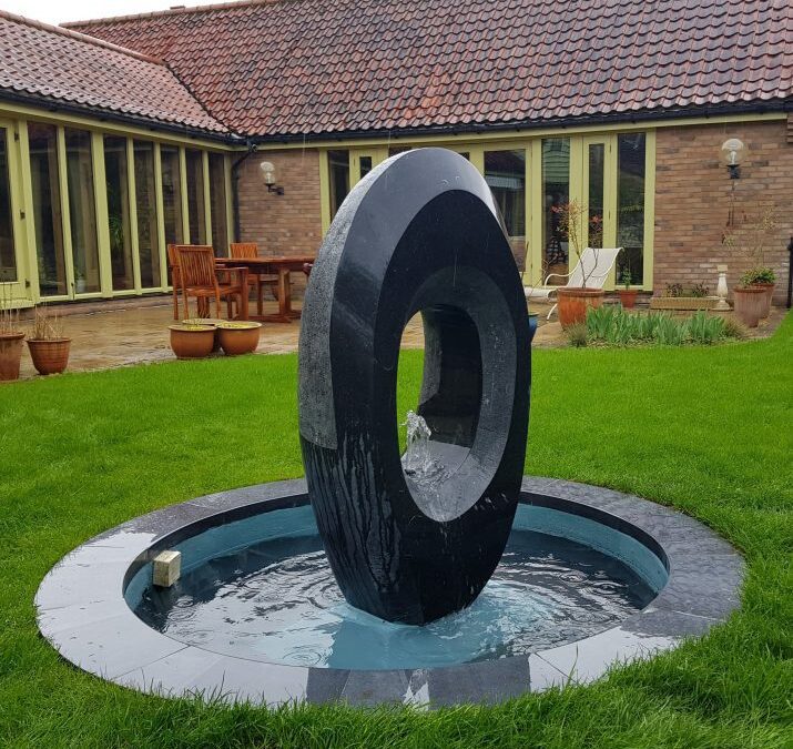 Kilkenny limestone water feature