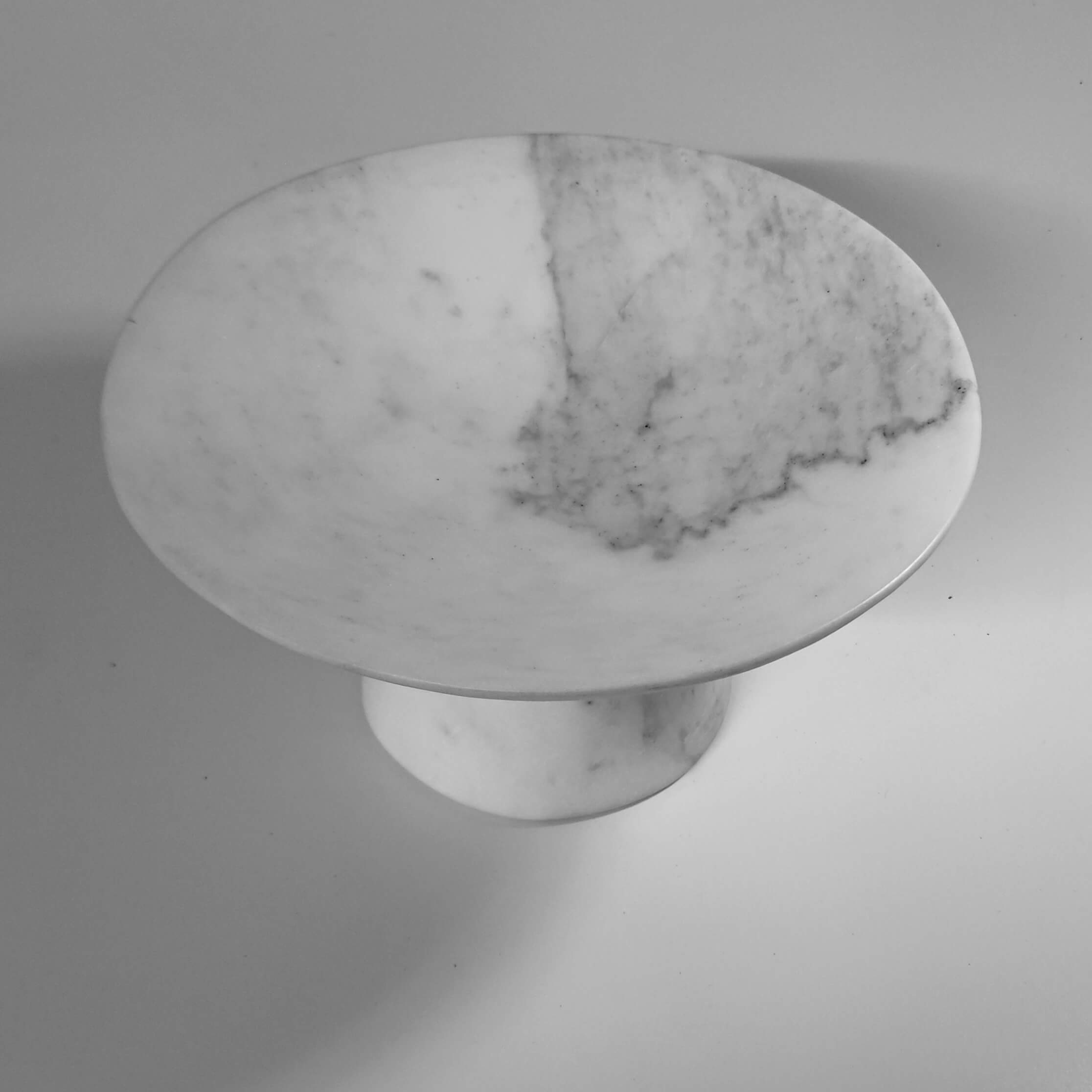 CARRARA MARBLE COLLARED BOWL - Image 2