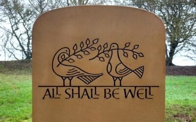 All shall be well – hand carved memorials